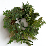 Evergreen Christmas Wreath