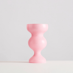 Maison Balzac Gaspard Vase | Pink, a charming vase with voluminous curves in a dreamy opaque pink.