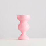 Maison Balzac Gaspard Vase | Pink, a charming vase with voluminous curves in a dreamy opaque pink.