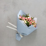 Pastel Spray Roses En Masse Bouquet