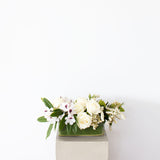 Soft White & Green Table Arrangement