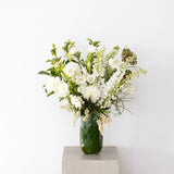 Symphony of White and Green Bouquet