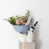 Florals, Red Wine & Candle Hamper