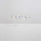 Maison Balzac 2 Pomponette Coupes | Clear & Multi